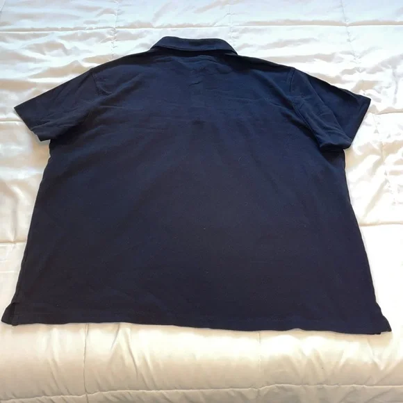 Apt. 9 beautiful deep black polo in 100% cotton. Men's XXL. Like new condition. - Picture 5 of 8